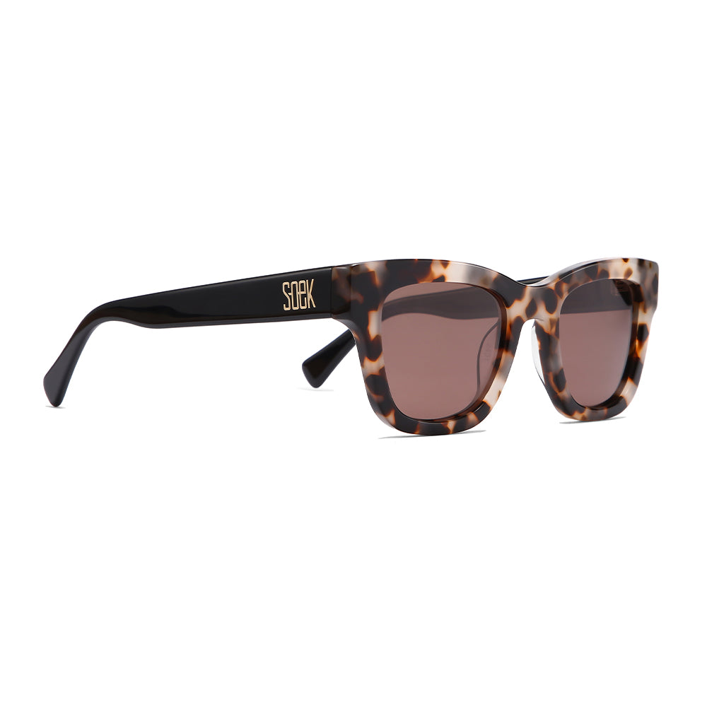 COLLIDE SANDSTONE - Bio Acetate Tortoise Frame l Khaki  Polarised Lens