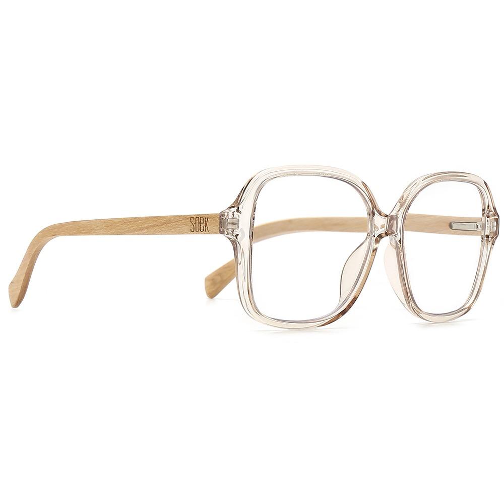 Buy Online Fashion Sustainable SCARLETT CHAMPAGNE - Sustainable Blue Light Blocking Wooden Magnifying Reader   - wholesale -  (GST incl ) RRP 69.99 with Exceptional Comfort - Soek